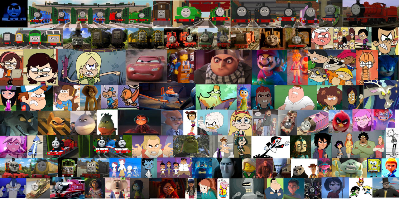 Timothy and Friends Characters Angry by Timothyfun on DeviantArt