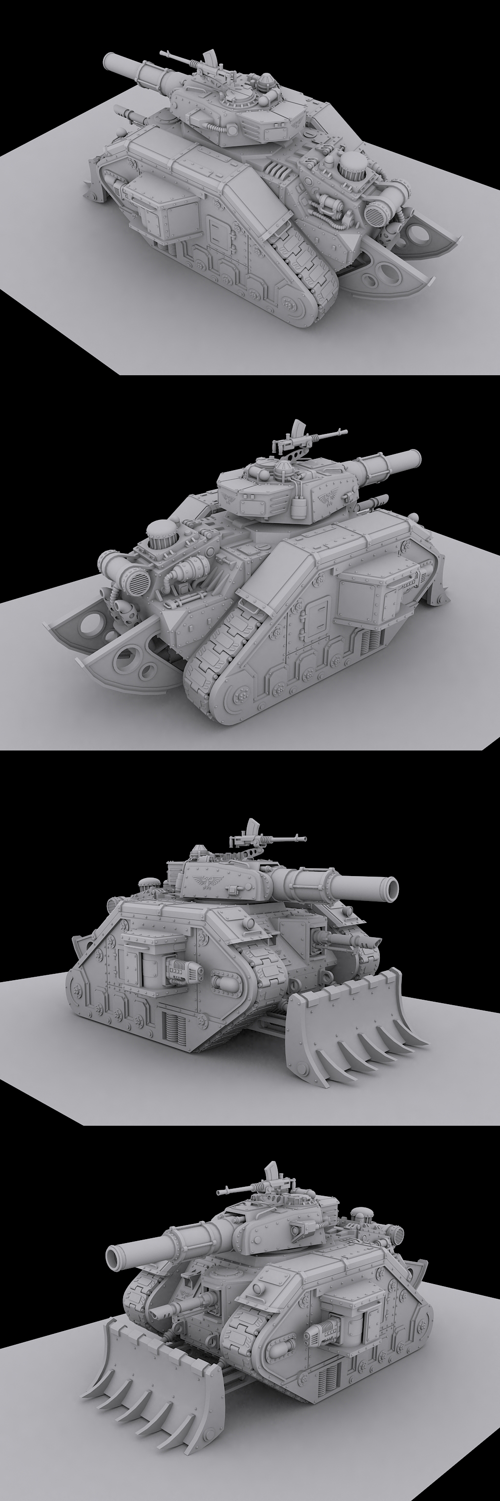 Warhammer Leman Russ Tank B