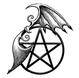 Pentacle tattoo III