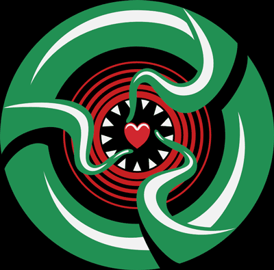 Cthulhu Heart 3 colour II