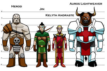 DnD Toons Lineup