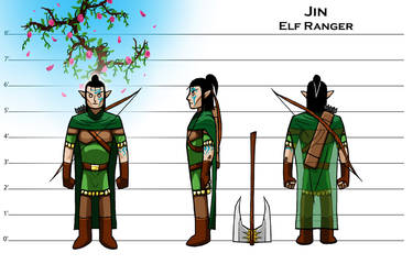 DnD Toons - Jin