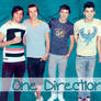 One Direction Turquoise Hearts Wallpaper