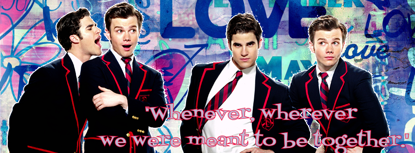 Klaine Facebook Cover for chriscolfer6