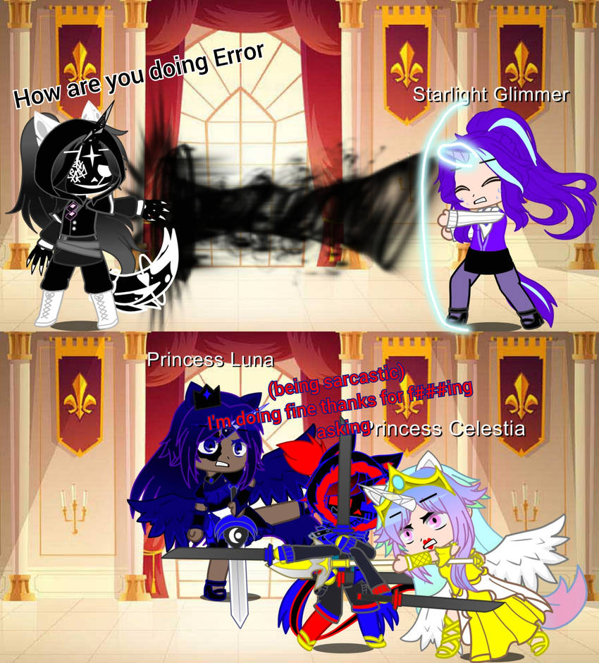The battle continues by IDontBeliveInU on DeviantArt
