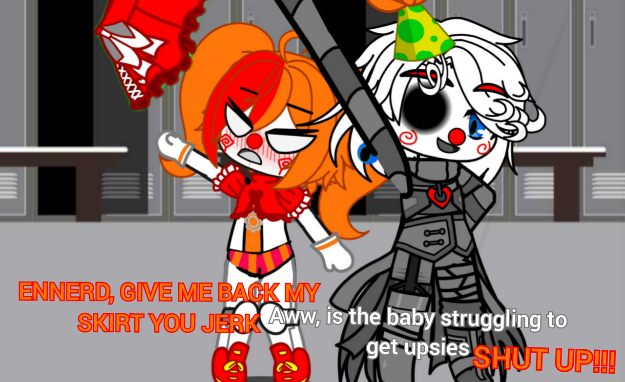 Ennerd being a pain in the wires by IDontBeliveInU on DeviantArt