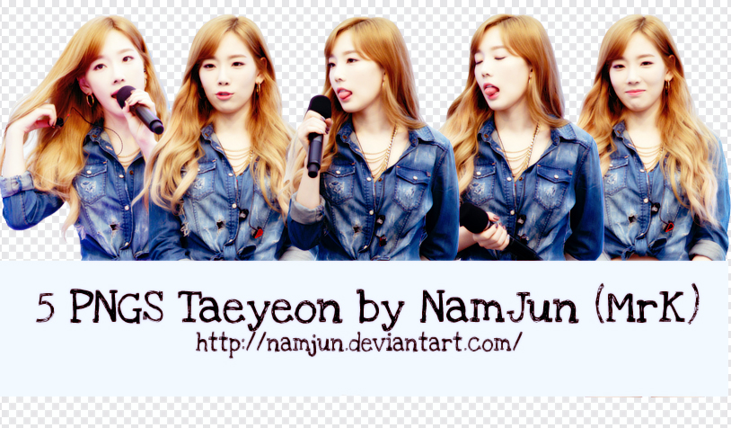 Share Stage: Pack PNG Taeyeon