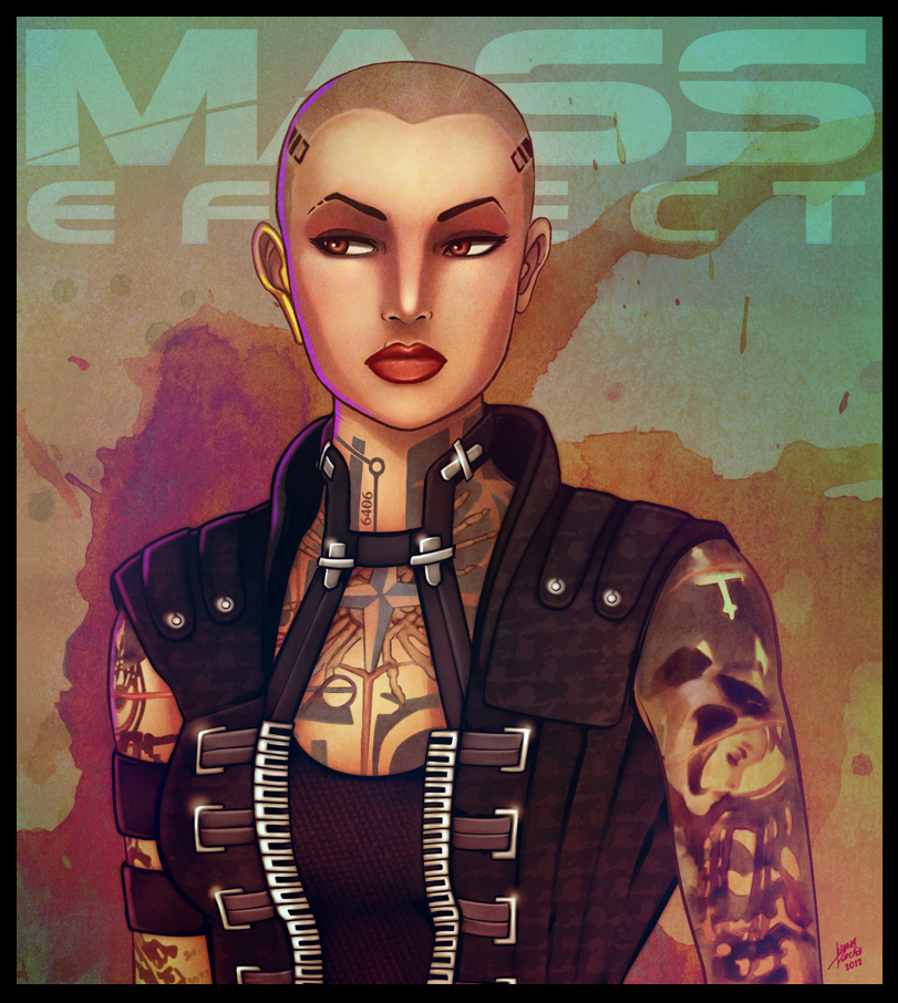 Mass Effect - Jack by lux-rocha on DeviantArt Mass Effect - Jack by lux-rocha on DeviantArt