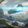 UNSC Infinity - Halo 4 Speed Art - 3hrs