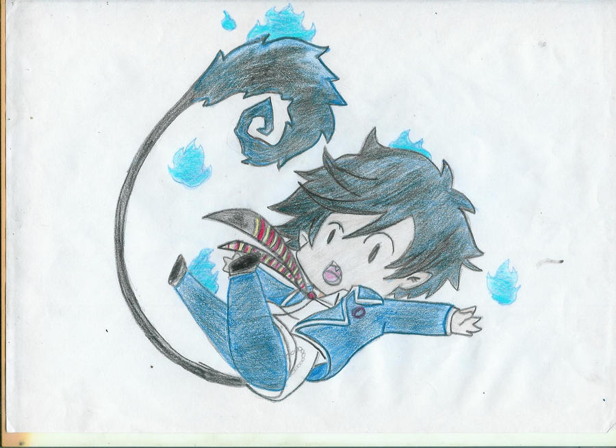 Chibi Rin Fanarrt rin chibi by aonoExorcist15 on DeviantArt