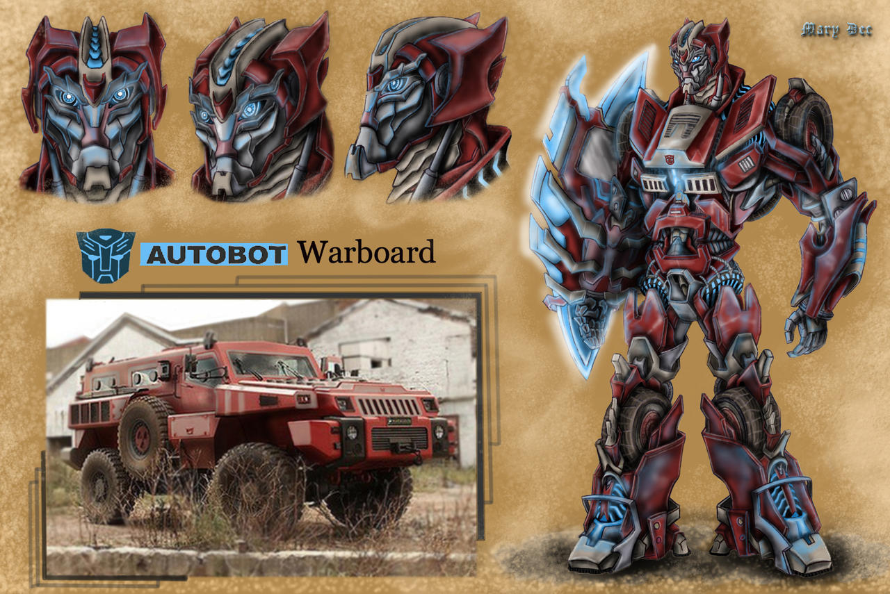 TF OC- new autobot Warboard