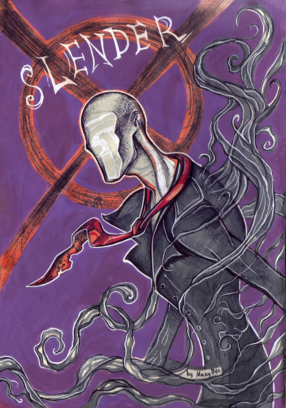 Slenderman by MaryDec