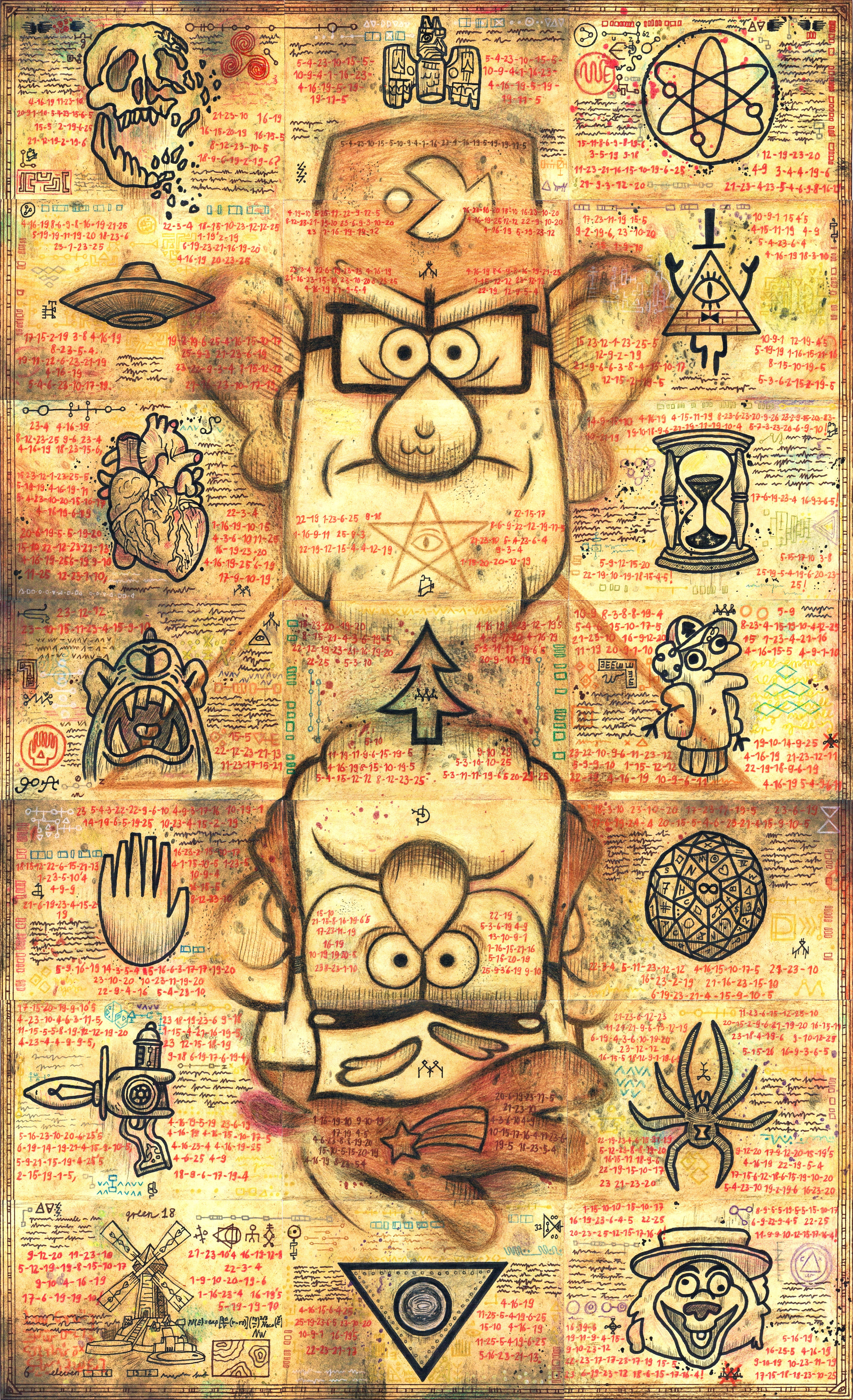 Completed Gravity Falls Season 2 Endpage By Magicofgames On Deviantart