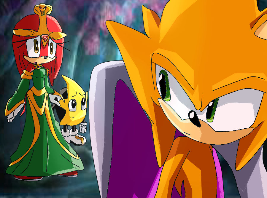Sonic X Fake Screenshot- Marisa Tobias And Ristar by Absolhunter251 on ...