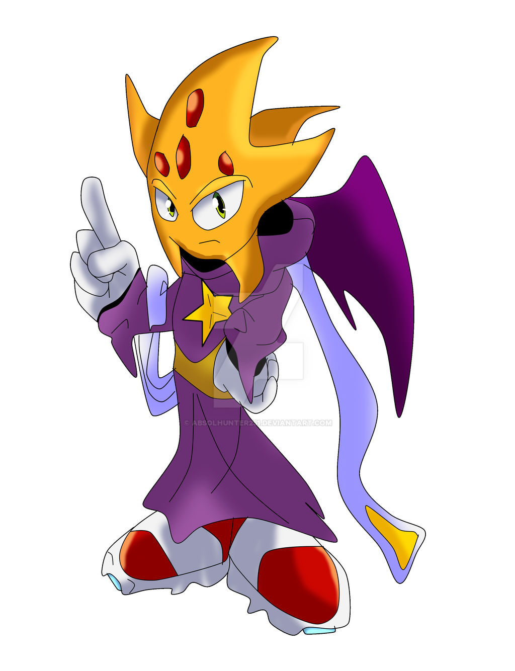 Tobias- Oruto form- Ristar Concept 1 by Absolhunter251 on DeviantArt