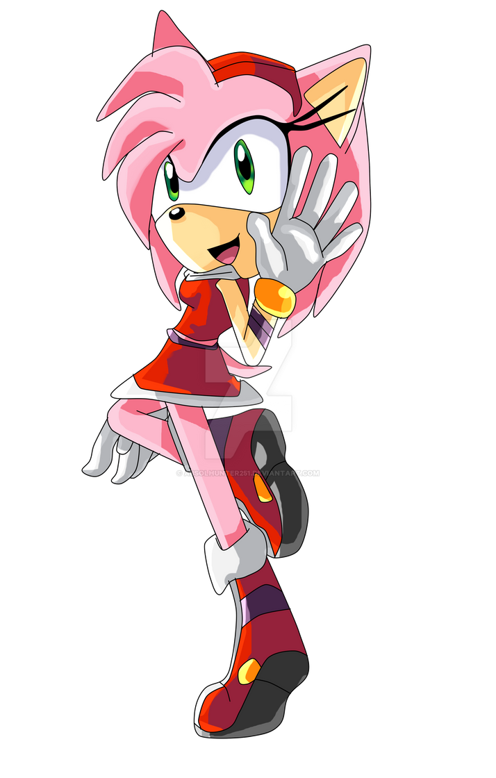 Amy Rose Project Code Name Fallen Star By Absolhunter251 On DeviantArt
