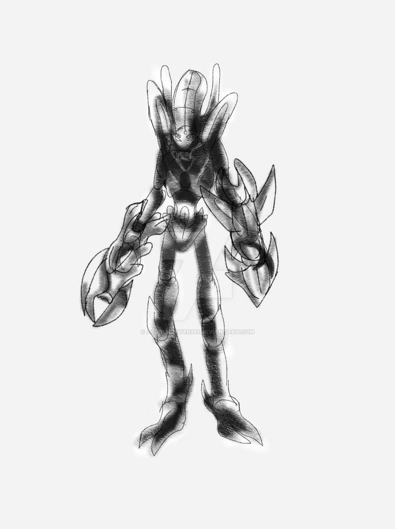 Xeo sketch 2- with weapons and how they function by Absolhunter251 on ...