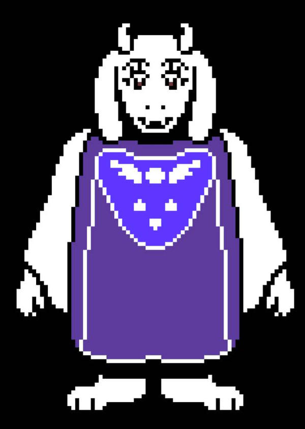 sprites Toriel face