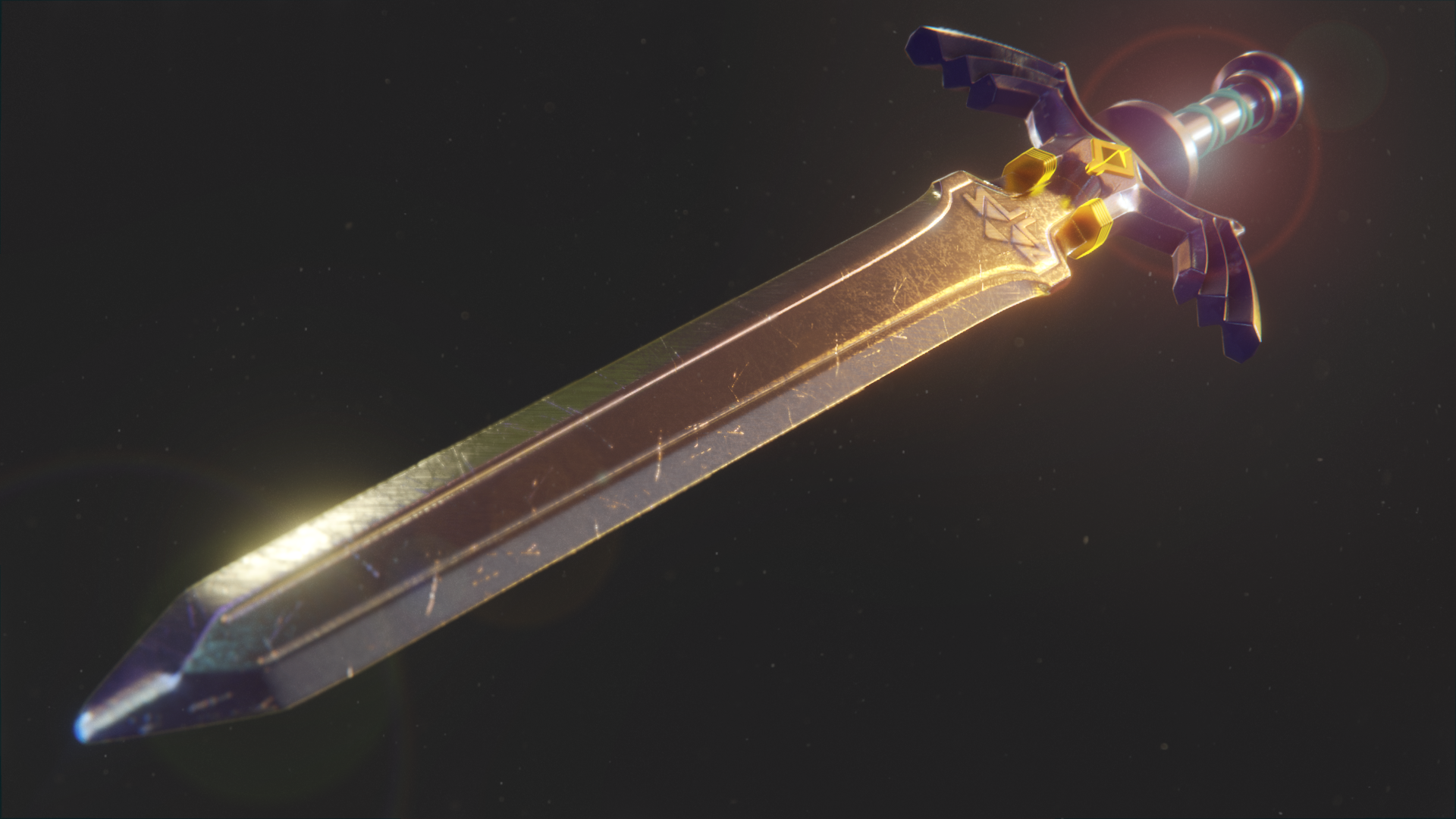 Master Sword Effect Master Sword by QuickBoomCG on DeviantArt
