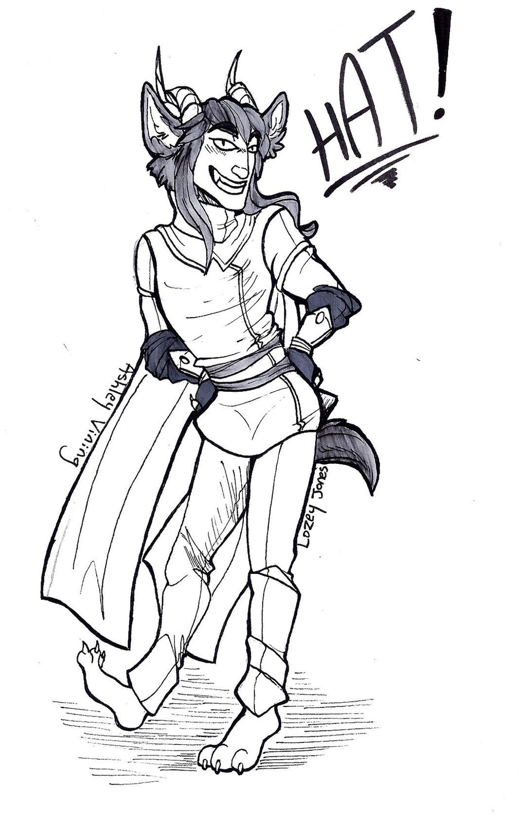Inktober Hat by Lozey