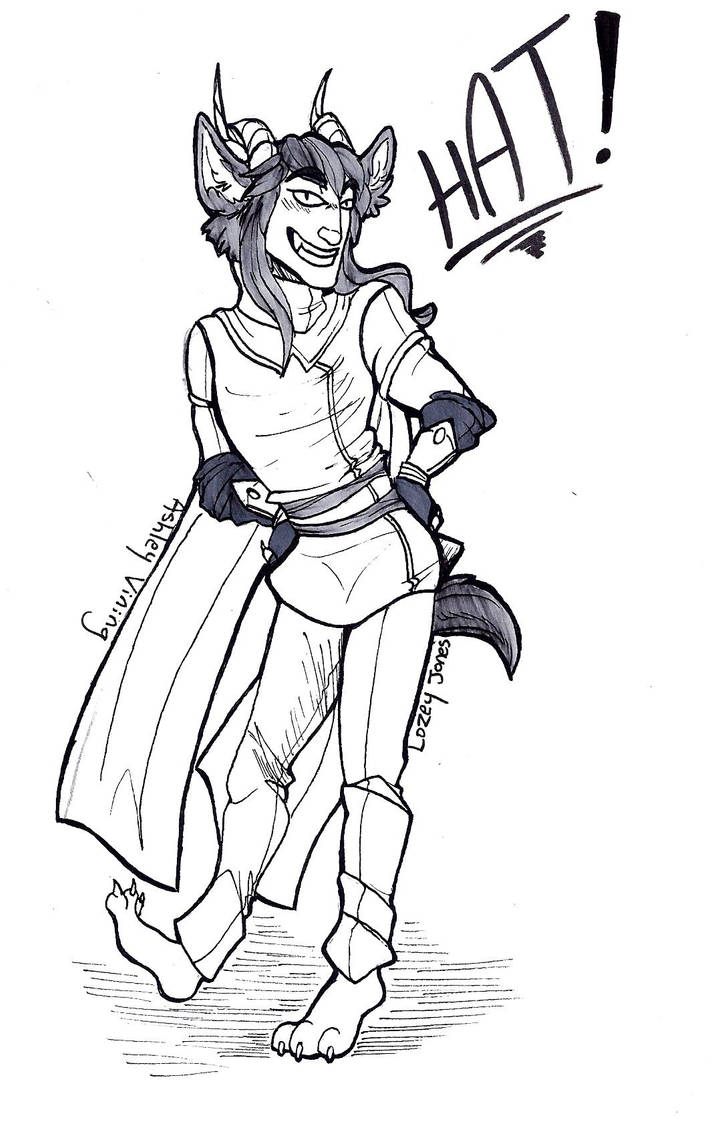 Inktober Hat by Lozey