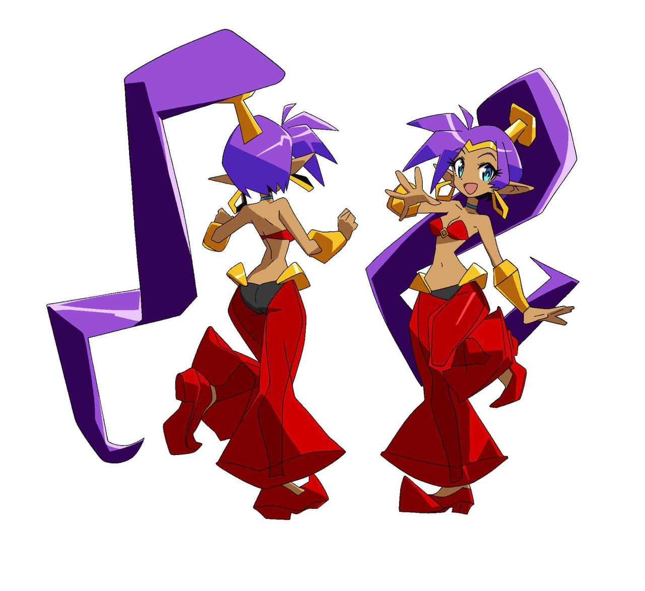 Shantae 5 sprite(maybe) by LordCamelot2018 on DeviantArt