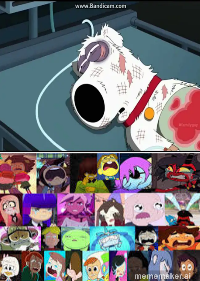 Sad Reaction 2 To Brian Griffin's Died by Lujbliana on DeviantArt