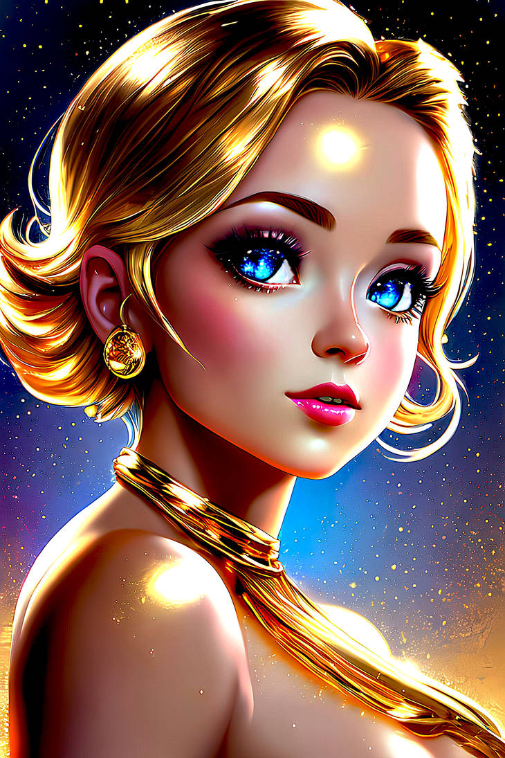 Glittering Gold by DreamsofKnightAI on DeviantArt