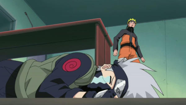 AWW. Kakashi's crying.