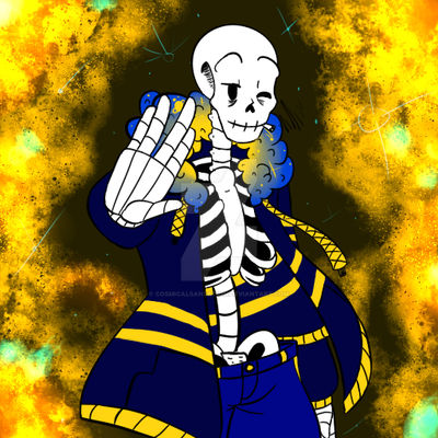 Out Code Papyrus Outerswap Papyrus by CosmicalSansation on DeviantArt