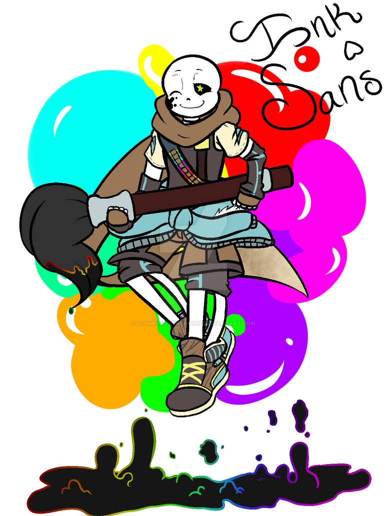 Ink Sans by CosmicalSansation on DeviantArt