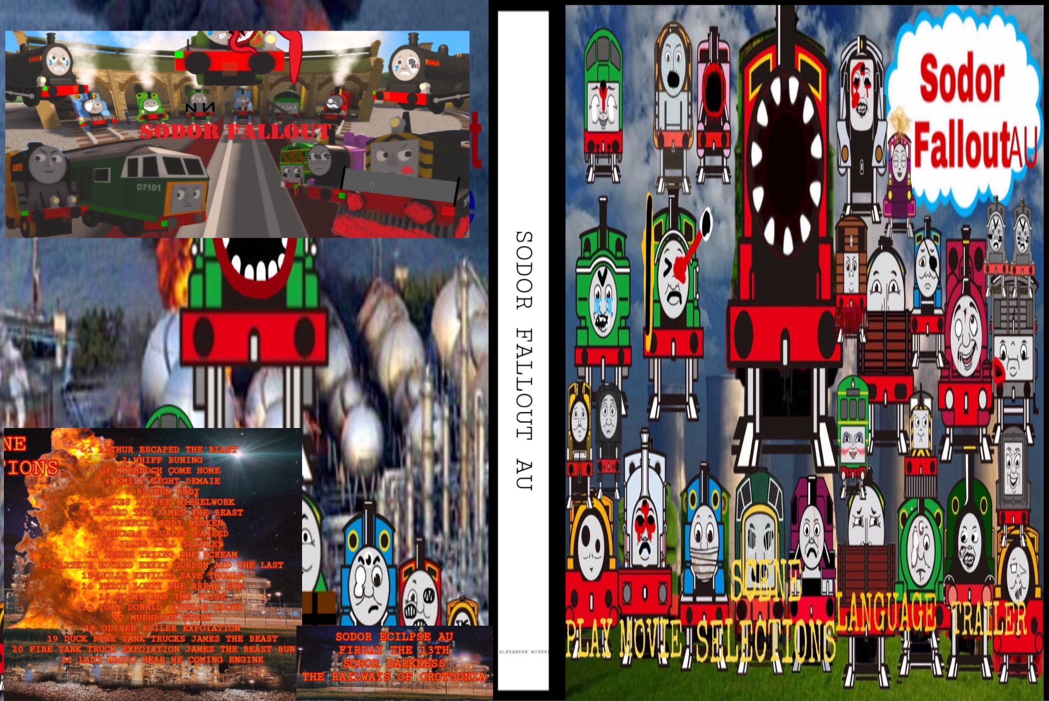Sodor Fallout Au DVD by jdtesterman1 on DeviantArt