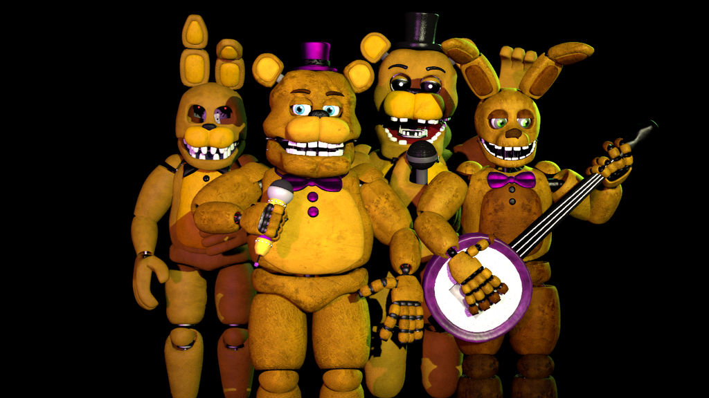 (SFM)Fredbear geranations by SpringBonnieNotTrap on DeviantArt