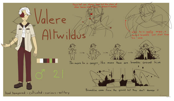 Valere Altwildus Reference Sheet