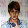 Justin Bieber painting