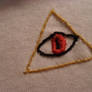 Embroidered All Seeing Eye