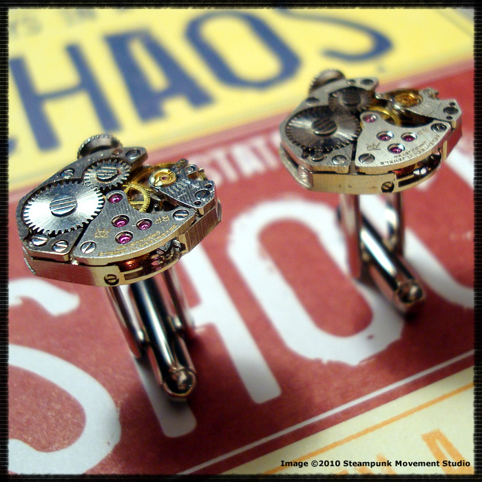 Watch Movement Cufflinks