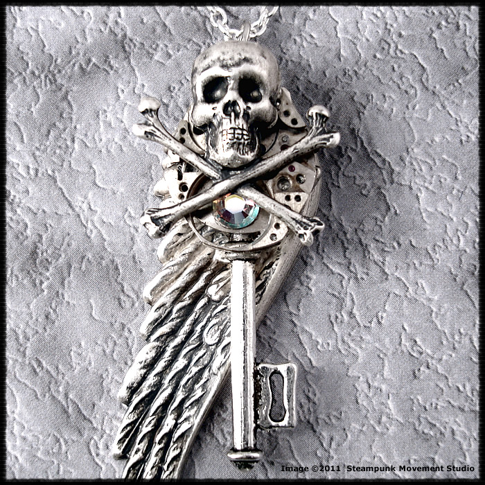 Steampunk Key - GRIM REAPER