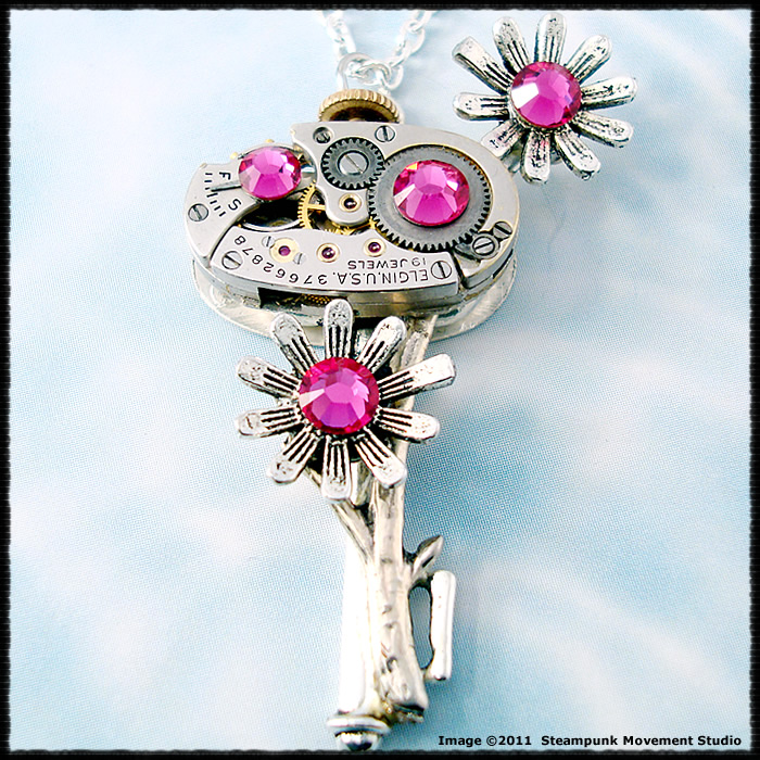 Steampunk Flowering Key