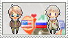 Stamp: USxRussia by Janbearpig