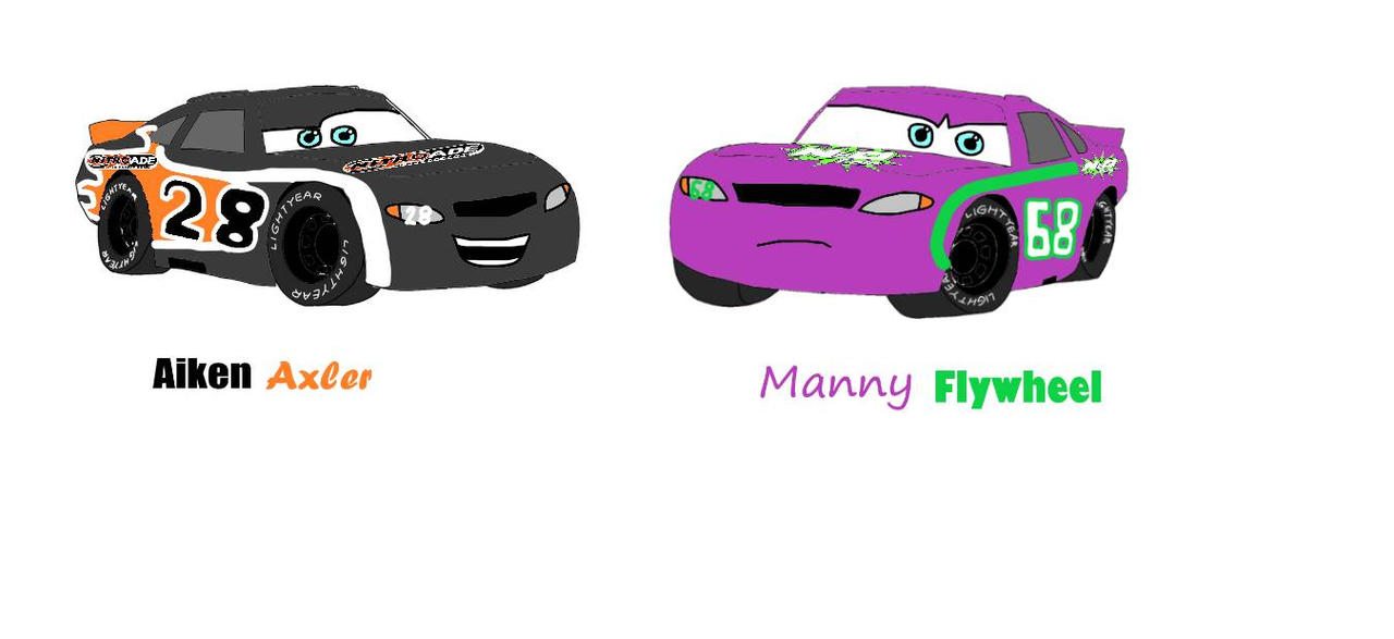 Aiken Axler and Manny Flywheel Drawing in Paint 3D by JeffGorvette on ...