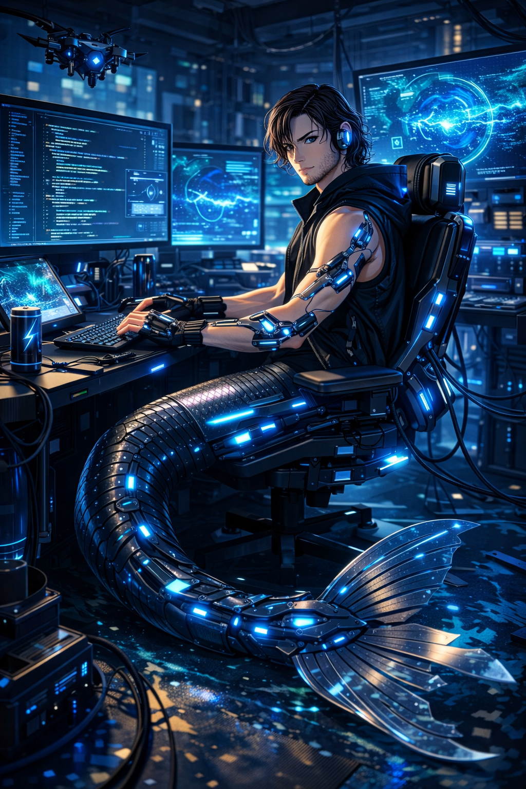 Computer Programming Cosplay Code Swimmer by keshmish on DeviantArt