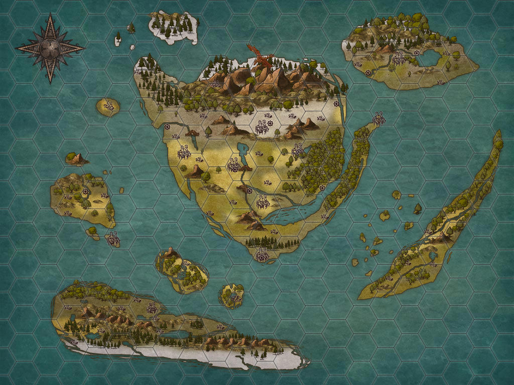 Fantasy Map 2 by Ryuchanwings on DeviantArt