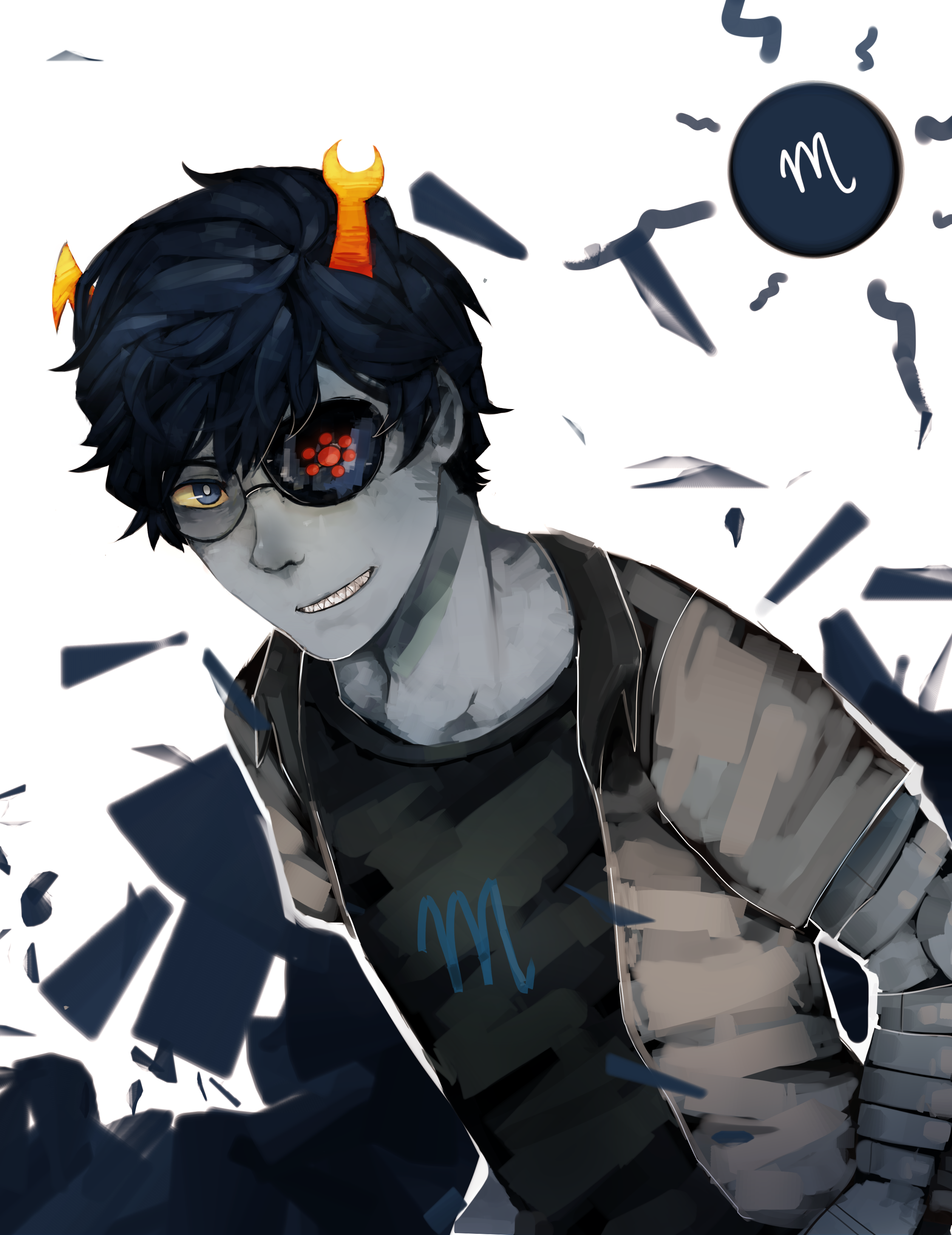 male! vriska - homestuck