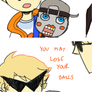 homestuck comic - dirk and his bro