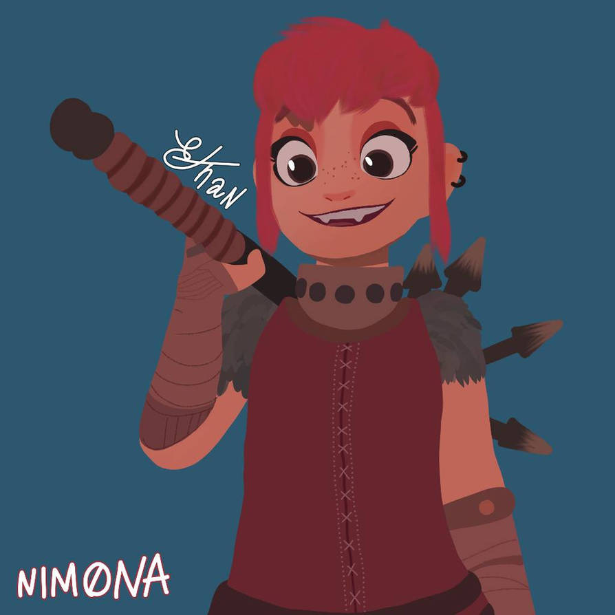 Nimona Art By Amordabia On DeviantArt nimona-art-by-amordabia-on-deviantart