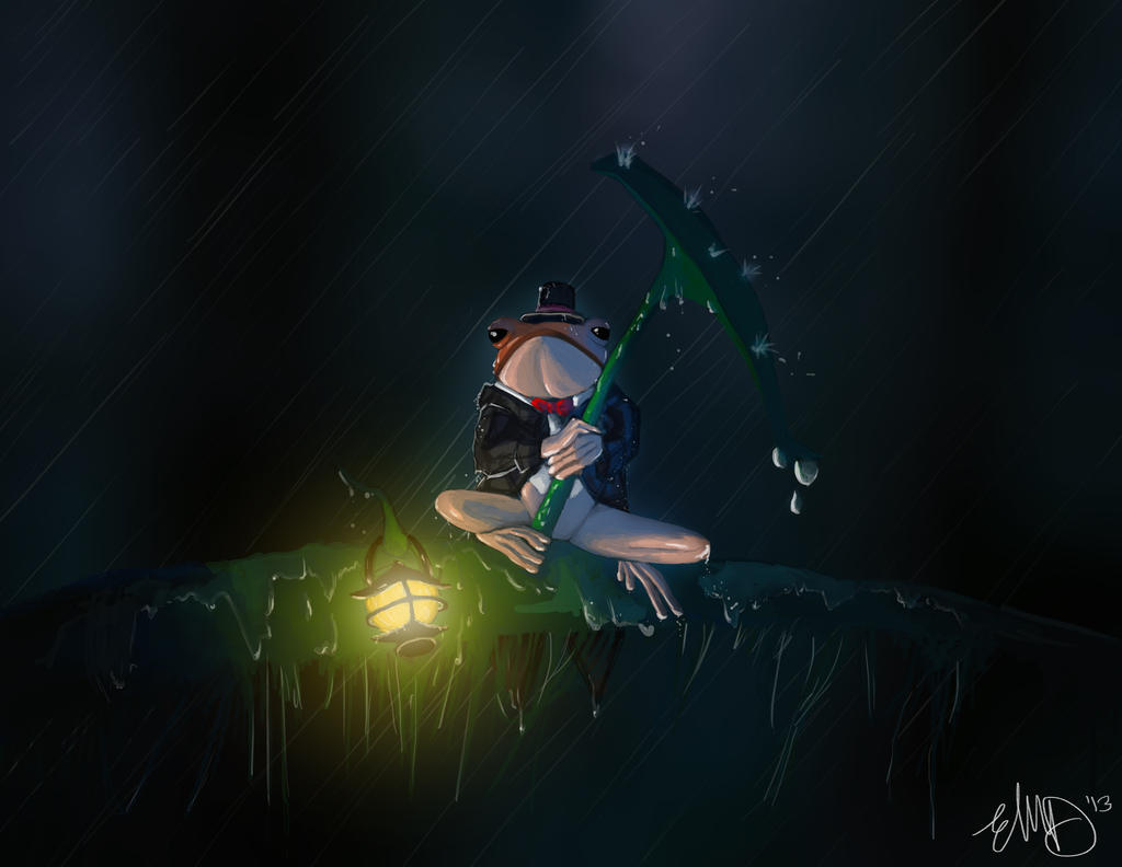 Dapper Frog by IvoryH2O on DeviantArt
