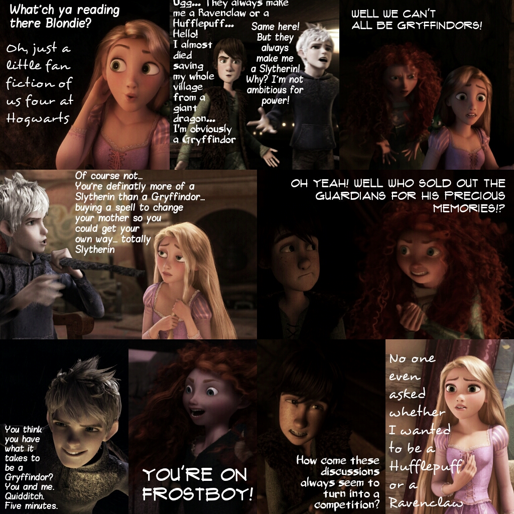 Hogwarts Houses by 1JoyDreamer on DeviantArt