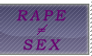 Rape =/= Sex