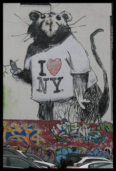 Banksy Heart New york